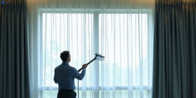 Commercial curtain steam cleaning service mortlake-nsw hotels offices